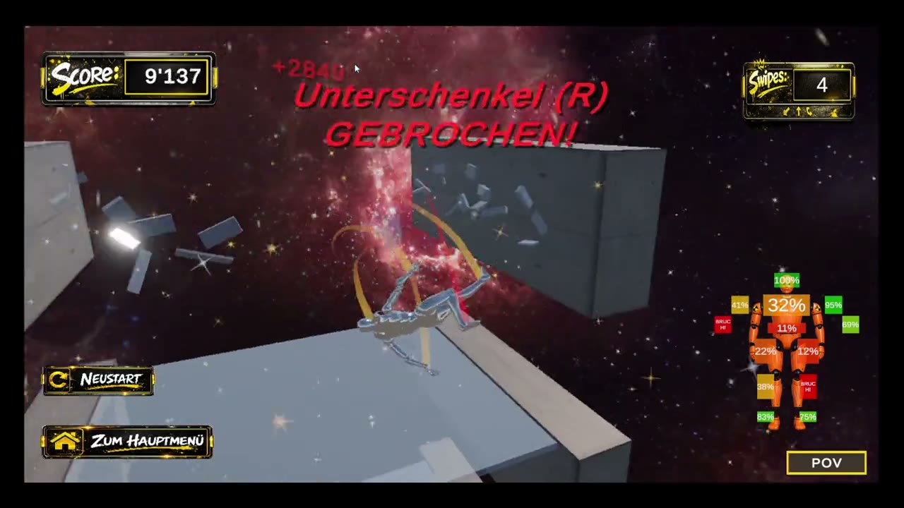 PlayDummi Screenshot – Dummy im Flug